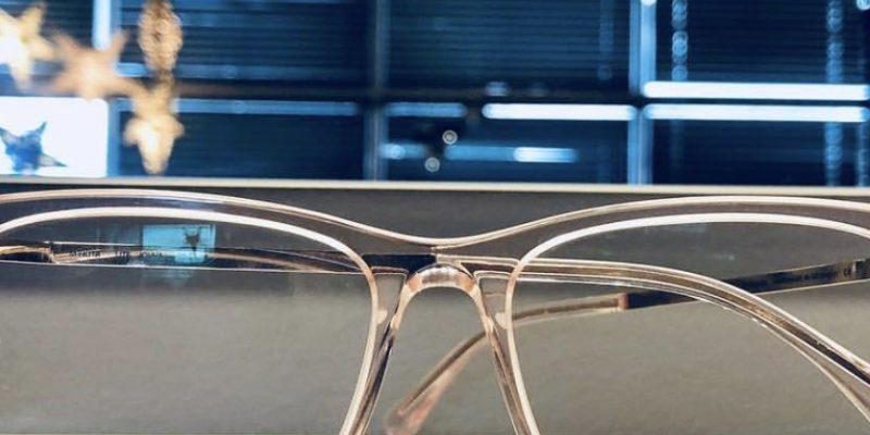 blush pink frame at Autarchic Spec Shop